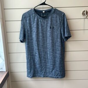 Under Armour Threadborne Athletic T Shirt - Grey